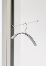 Kleiderbügel 0130 - Hochwertiger Nussbaum oder Lack mit Metallhaken