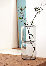 SARO Schirmständer: Elegantes Designobjekt aus mundgeblasenem Glas