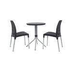 Bistro-Set Chelsea Graphit 223562