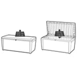 Gartenbox Auflagenbox Sumatra 511 L