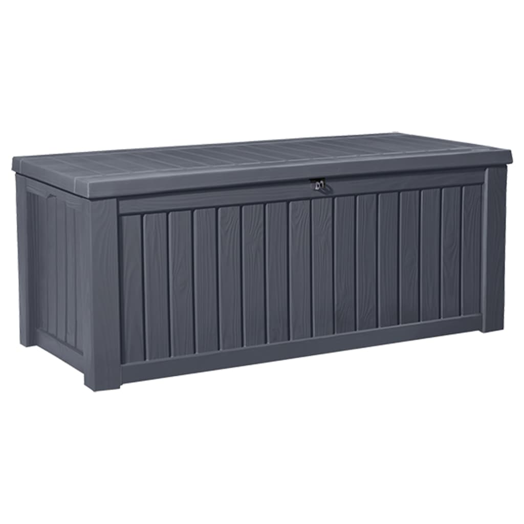 Garten-Aufbewahrungsbox Rockwood 570L Anthrazit