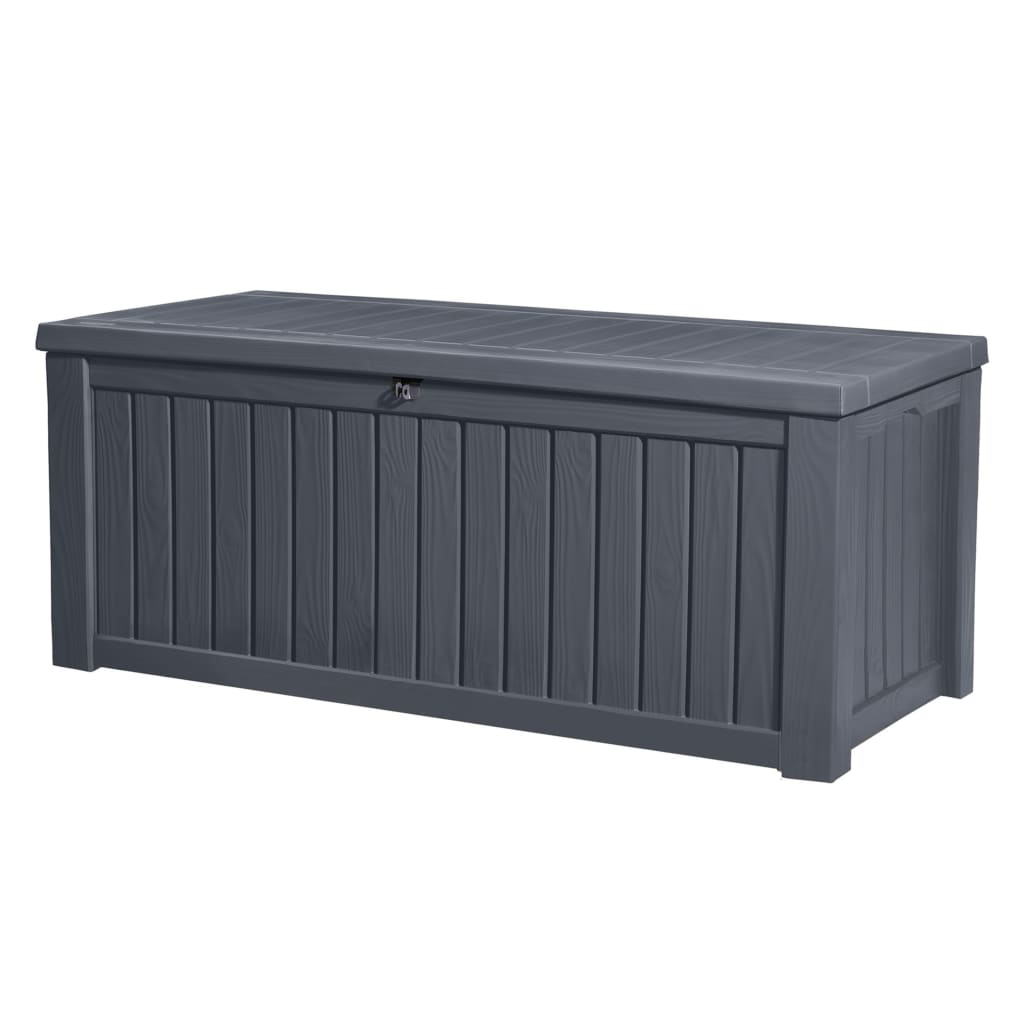 Garten-Aufbewahrungsbox Rockwood 570L Anthrazit