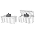Garten-Aufbewahrungsbox Rockwood 570L Anthrazit