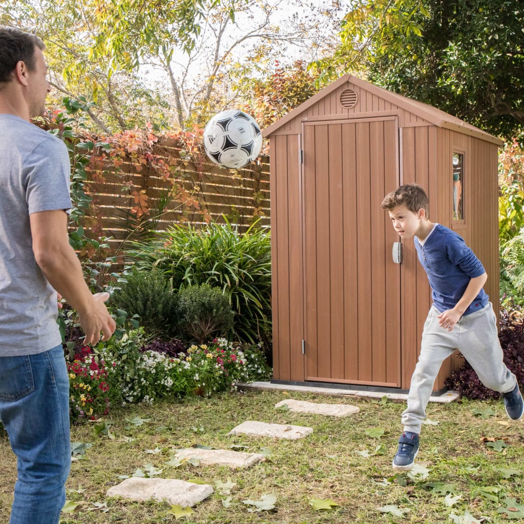 Gerätehaus Darwin 46 Holz-Optik