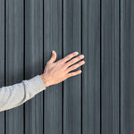 Gerätehaus Darwin 46 Grau Holz-Optik