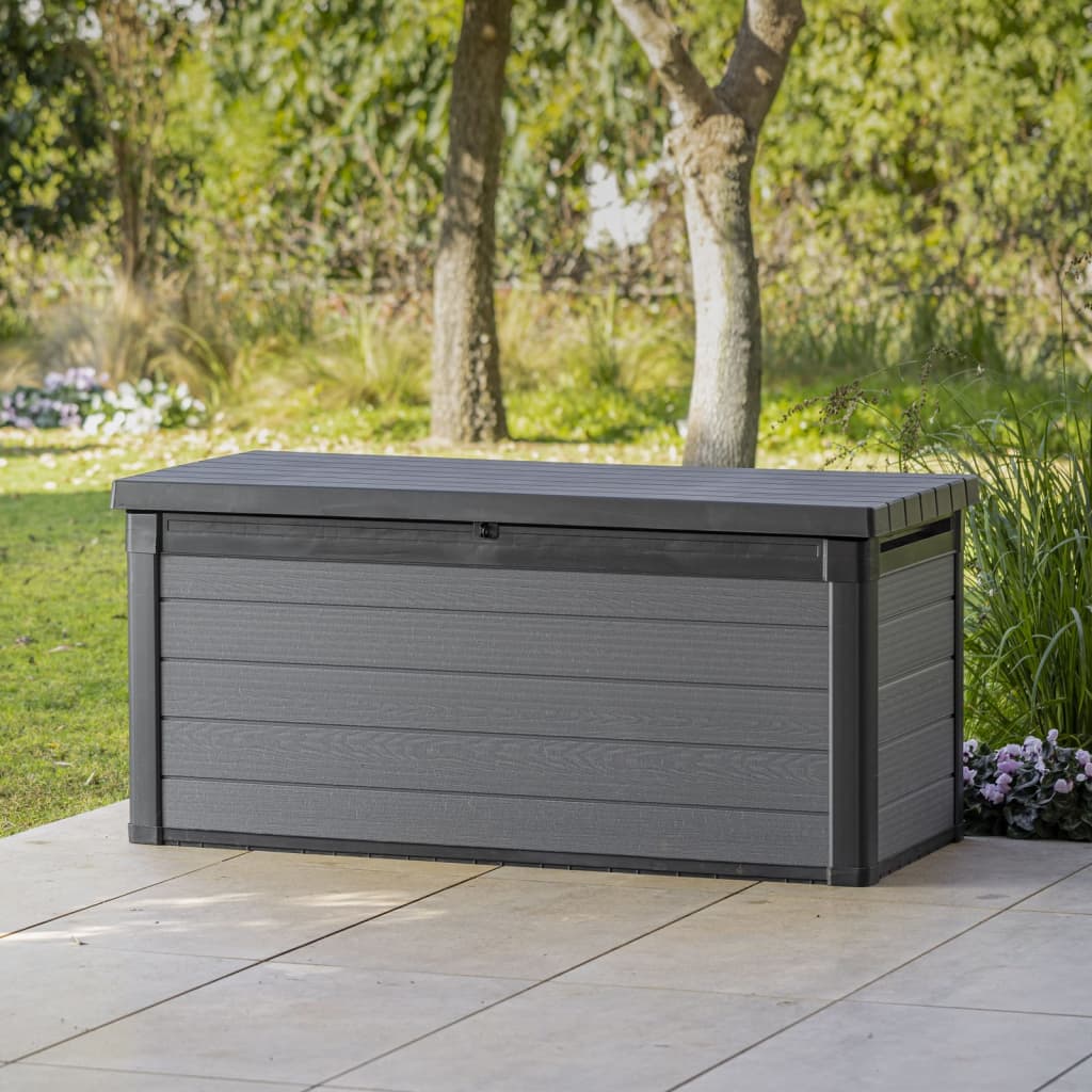 Gartentruhe Cortina 570 L Grau