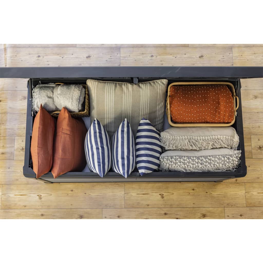 Gartentruhe Cortina 570 L Grau