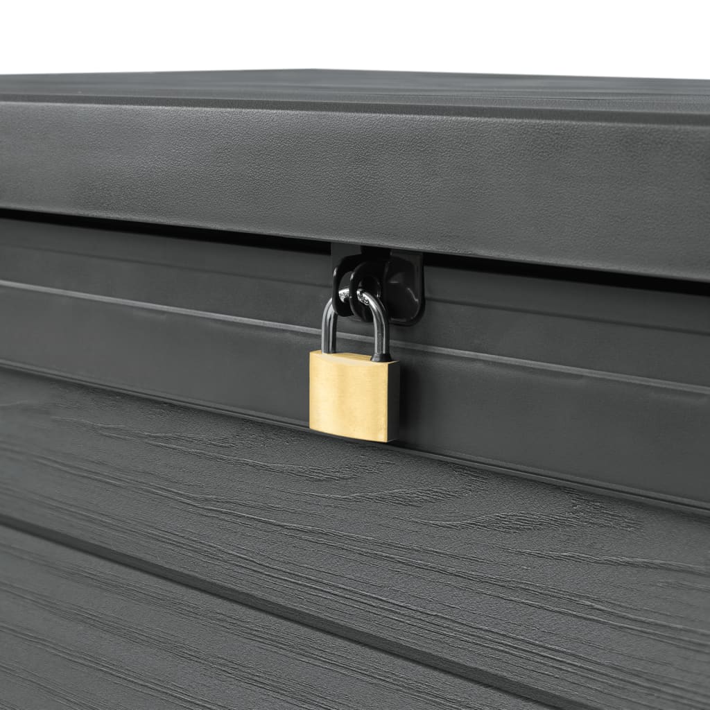 Gartentruhe Cortina 570 L Grau