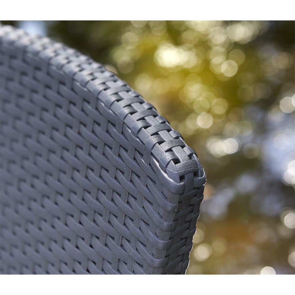 Gartensessel Verstellbar Vermont Graphitgrau 238452