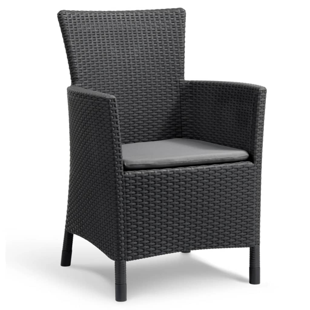 3-tlg. Garten-Sitzgruppe Iowa Graphitgrau 223929