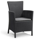 3-tlg. Garten-Sitzgruppe Iowa Graphitgrau 223929