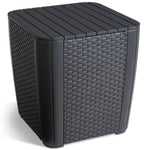 3-tlg. Garten-Sitzgruppe Iowa Graphitgrau 223929