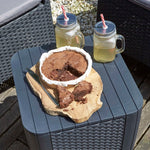 3-tlg. Garten-Sitzgruppe Iowa Graphitgrau 223929