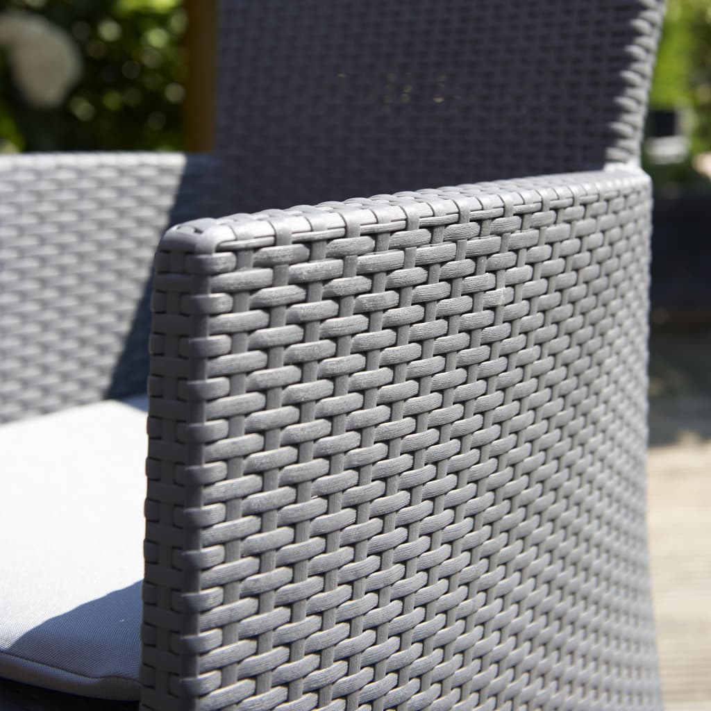 3-tlg. Garten-Sitzgruppe Iowa Graphitgrau 223929