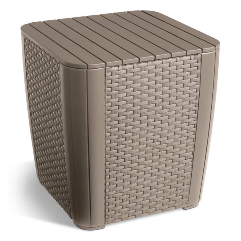 3-tlg. Garten-Sitzgruppe Iowa Cappuccino-Braun 224383