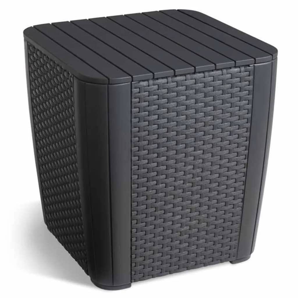 5-tlg. Balkongarnitur Miami Graphitgrau 223815