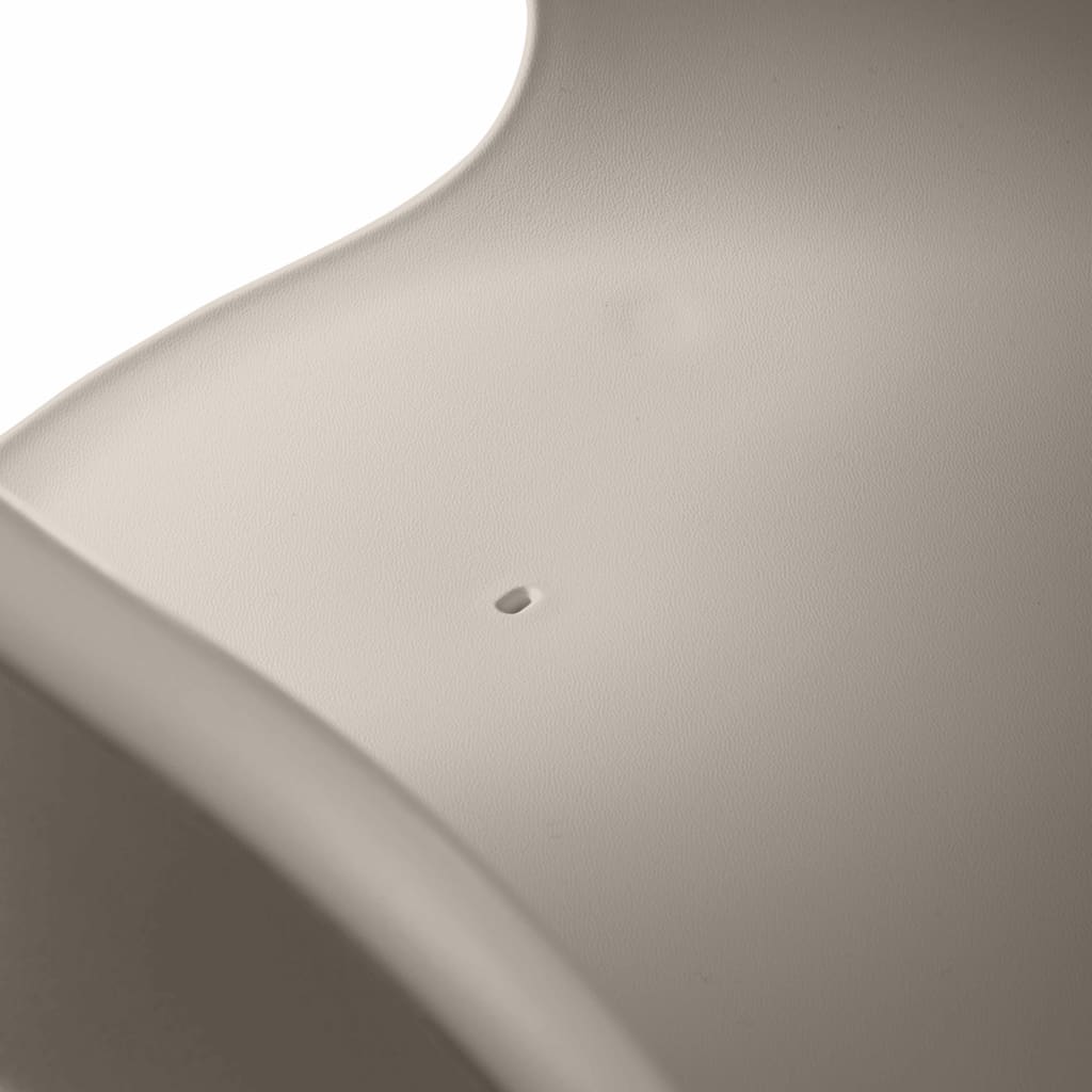 Gartenstühle Akola 2 Stk. Cappuccino-Braun