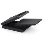 Sonnenliege mit Auflage Mallorca Jutestruktur Anthrazit