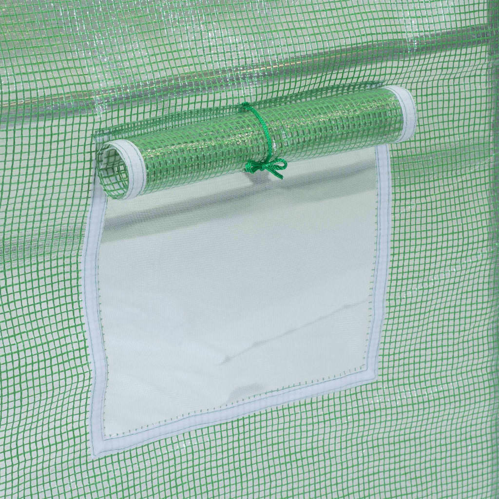 Gewächshaus 3,5x2x2 m Grün