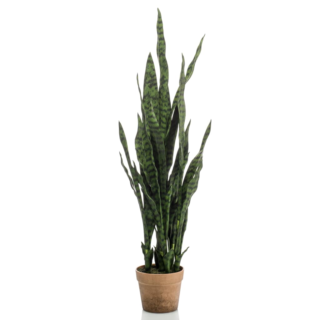 Künstliche Pflanze Sanseveria im Topf 84 cm