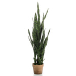 Künstliche Pflanze Sanseveria im Topf 84 cm