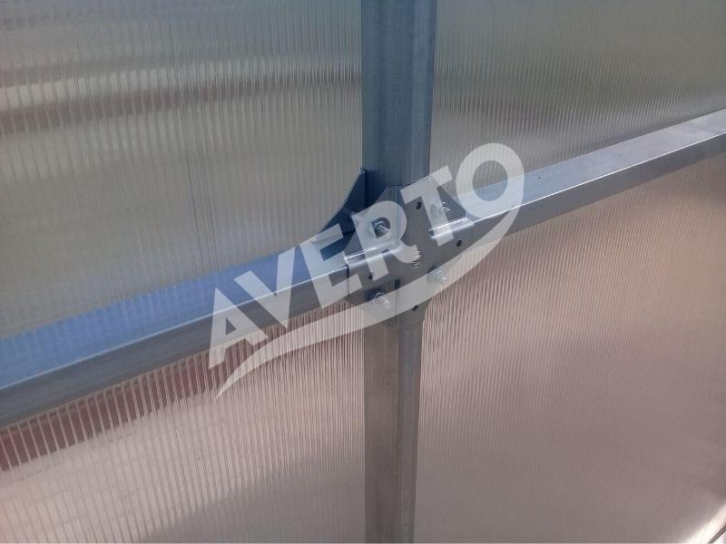 Gewächshaus 3x10 m Gardener 4mm