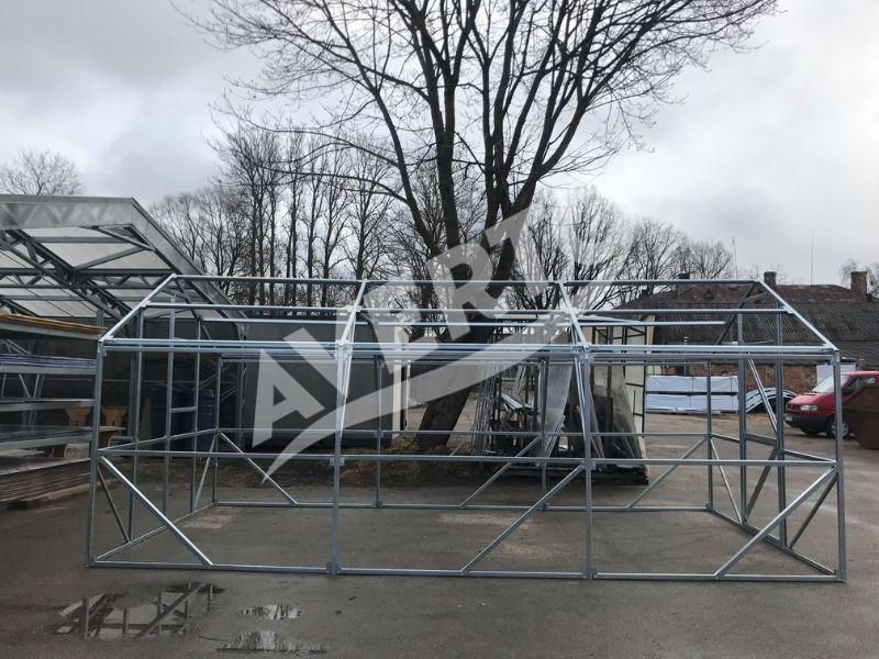 Gewächshaus 3x10 m Victoria 4mm