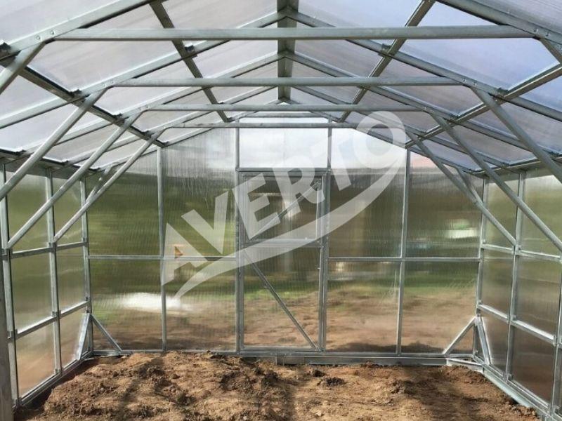 Gewächshaus 4x4 m Victoria DeLux 4mm