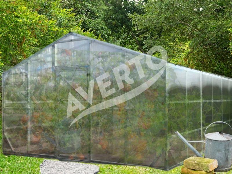 Gewächshaus 4x8 m Victoria DeLux 4mm