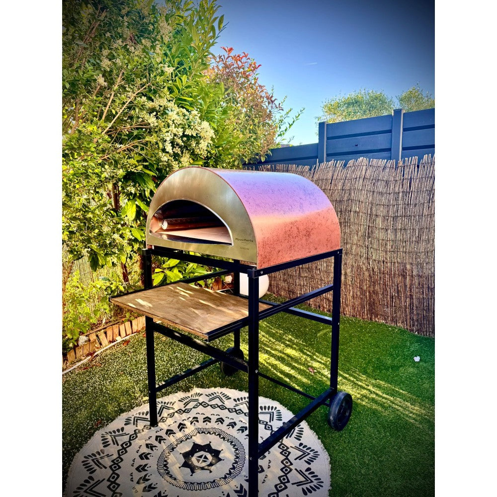 ISPIRAZIONE Großer mobiler Gas-Pizzaofen – Perfekt für 2 Pizzen im Freien