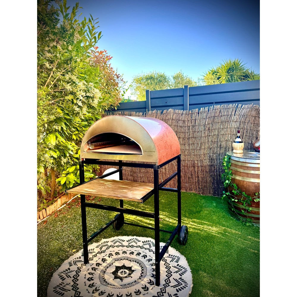 ISPIRAZIONE Großer mobiler Gas-Pizzaofen – Perfekt für 2 Pizzen im Freien