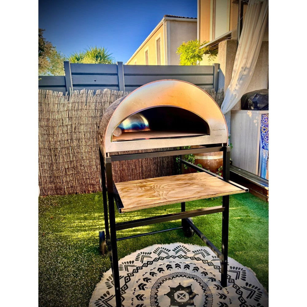 ISPIRAZIONE Großer mobiler Gas-Pizzaofen – Perfekt für 2 Pizzen im Freien