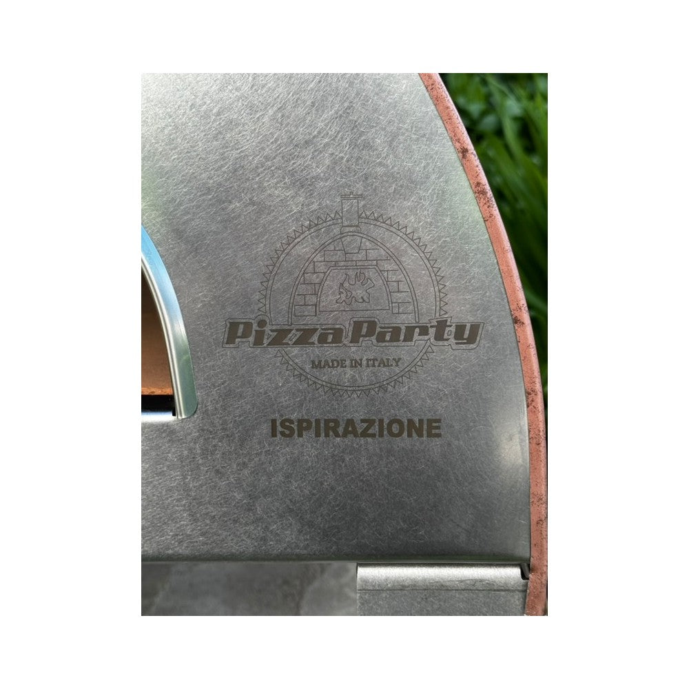 ISPIRAZIONE Großer mobiler Gas-Pizzaofen – Perfekt für 2 Pizzen im Freien
