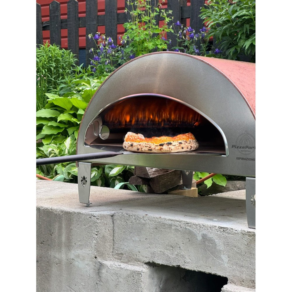 ISPIRAZIONE Großer mobiler Gas-Pizzaofen – Perfekt für 2 Pizzen im Freien