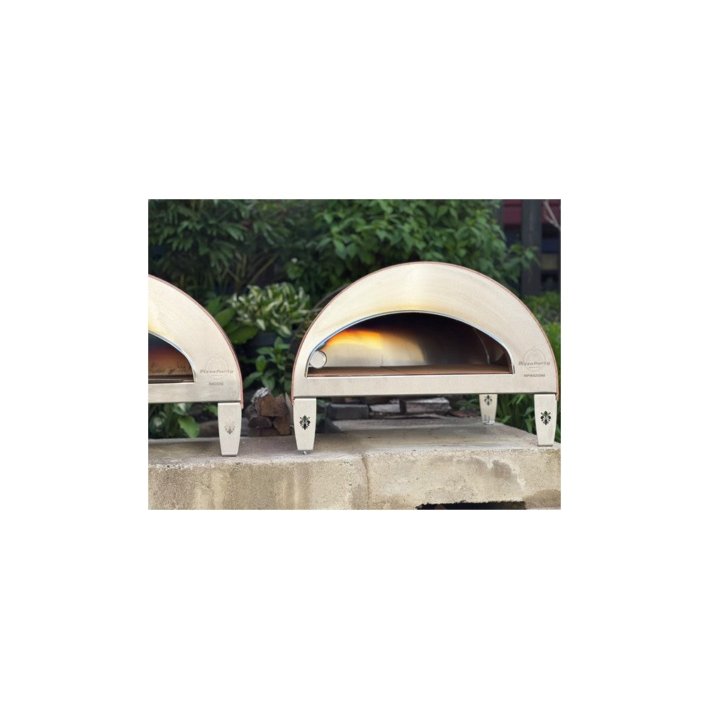 ISPIRAZIONE Großer mobiler Gas-Pizzaofen – Perfekt für 2 Pizzen im Freien