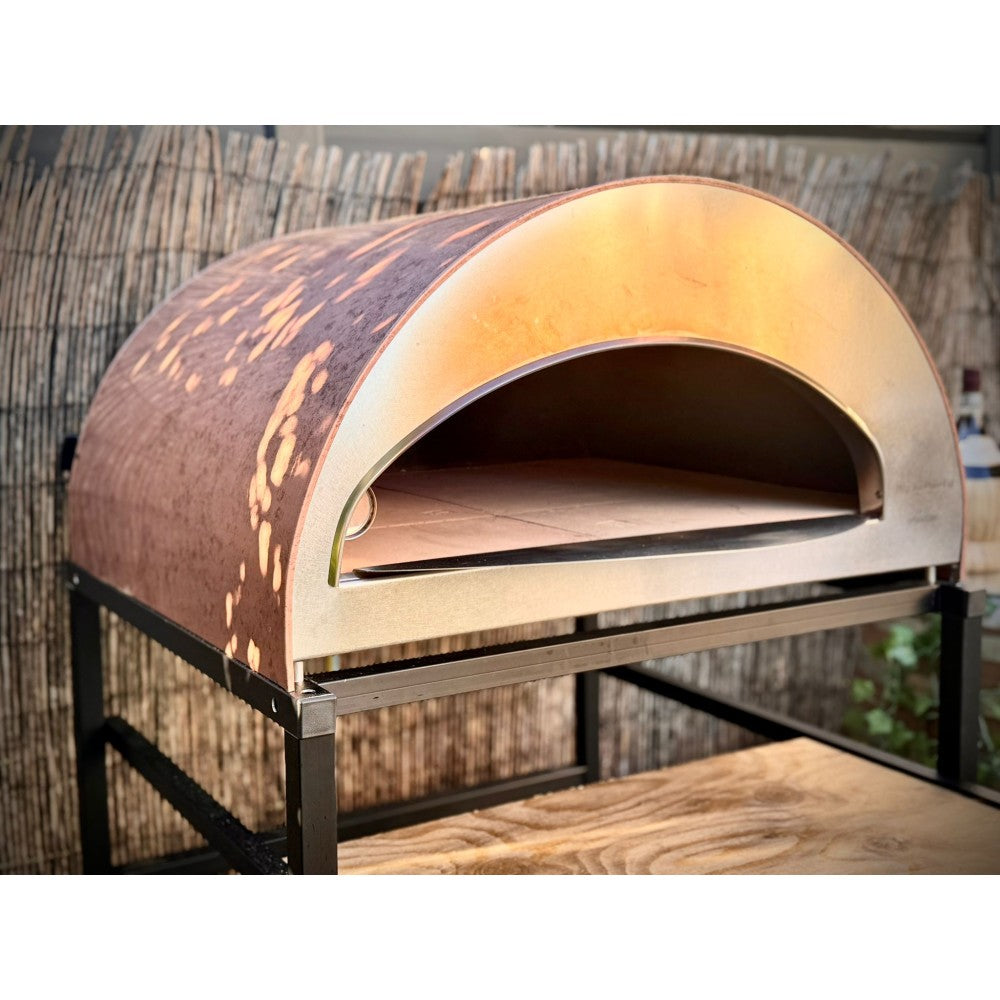 ISPIRAZIONE Großer mobiler Gas-Pizzaofen – Perfekt für 2 Pizzen im Freien