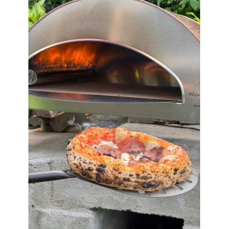 ISPIRAZIONE Großer mobiler Gas-Pizzaofen – Perfekt für 2 Pizzen im Freien