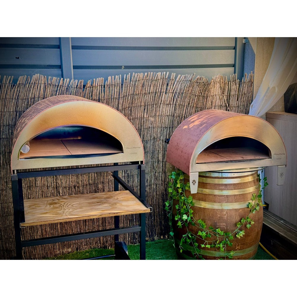 ISPIRAZIONE Großer mobiler Gas-Pizzaofen – Perfekt für 2 Pizzen im Freien