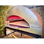 ISPIRAZIONE Großer mobiler Gas-Pizzaofen – Perfekt für 2 Pizzen im Freien