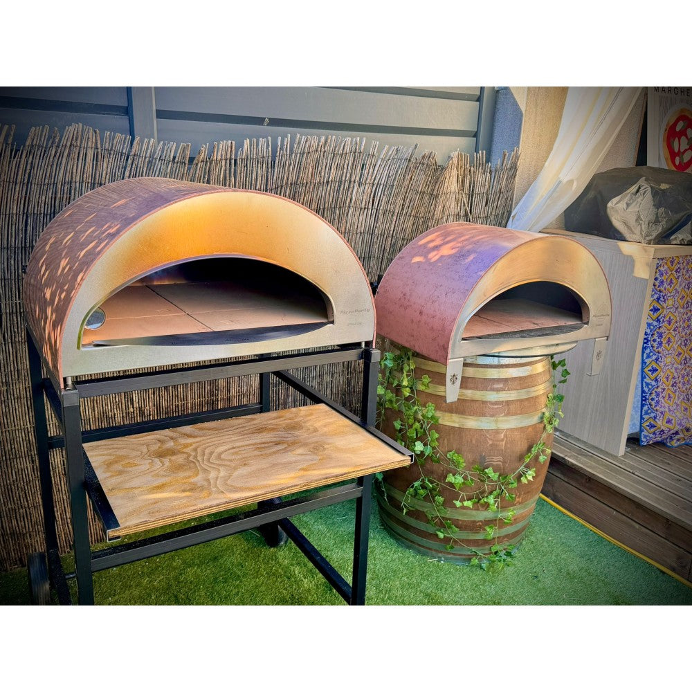 ISPIRAZIONE Großer mobiler Gas-Pizzaofen – Perfekt für 2 Pizzen im Freien