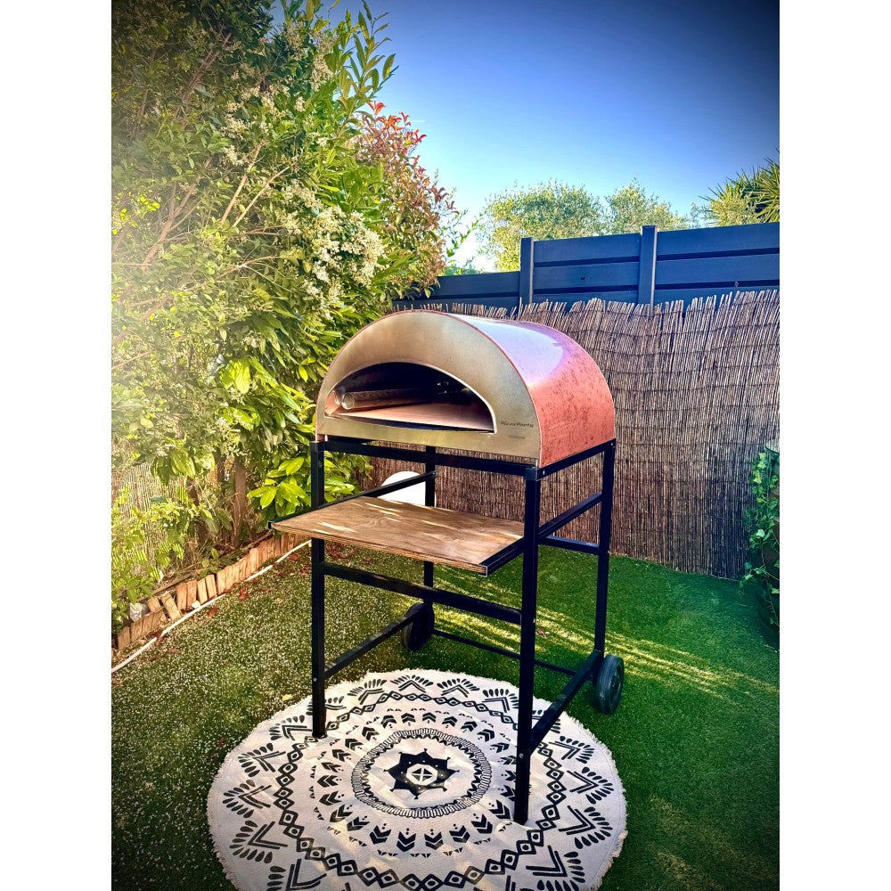 ISPIRAZIONE Großer mobiler Gas-Pizzaofen – Perfekt für 2 Pizzen im Freien