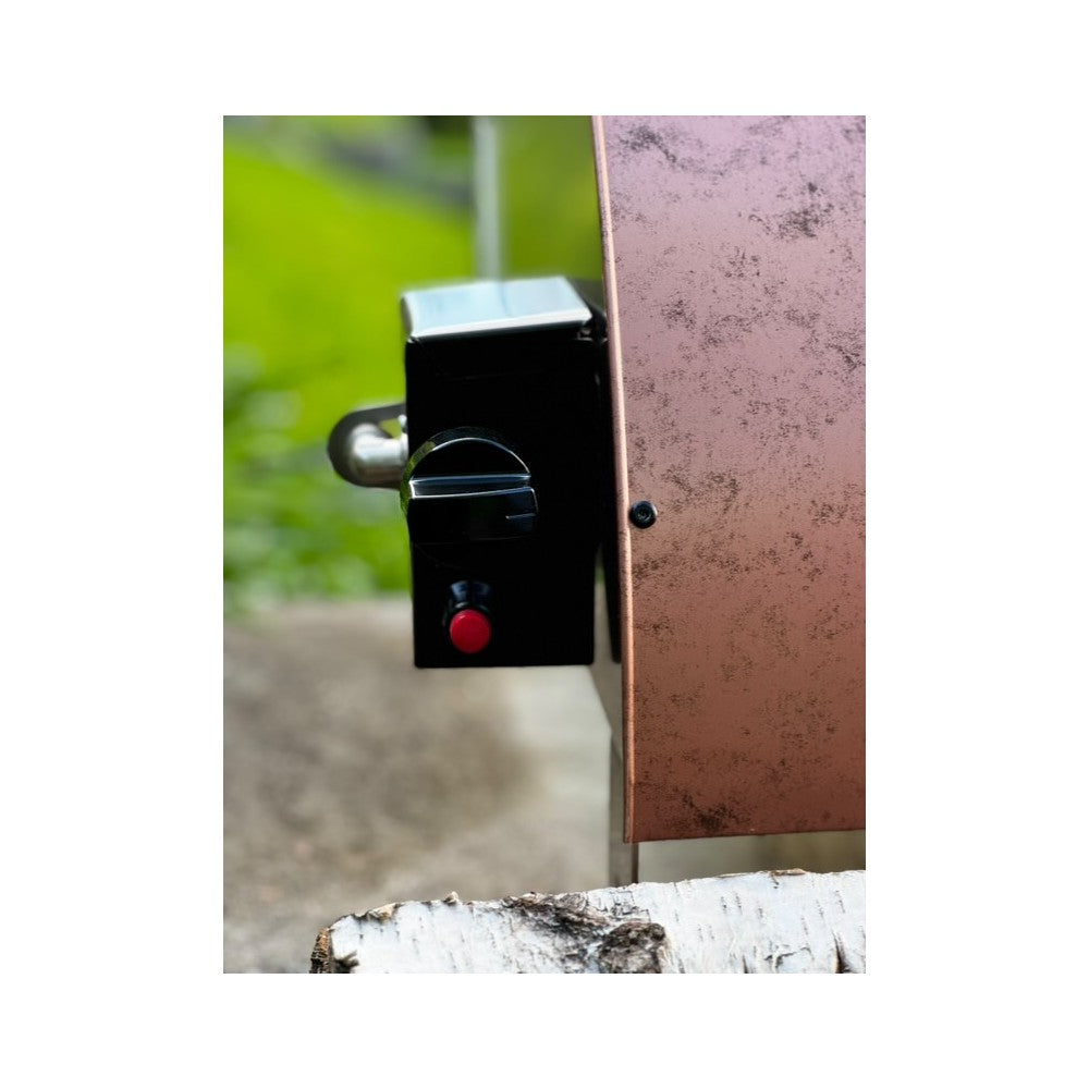 ISPIRAZIONE Großer mobiler Gas-Pizzaofen – Perfekt für 2 Pizzen im Freien