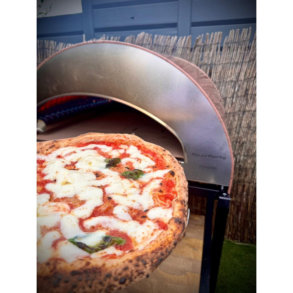 ISPIRAZIONE Großer mobiler Gas-Pizzaofen – Perfekt für 2 Pizzen im Freien
