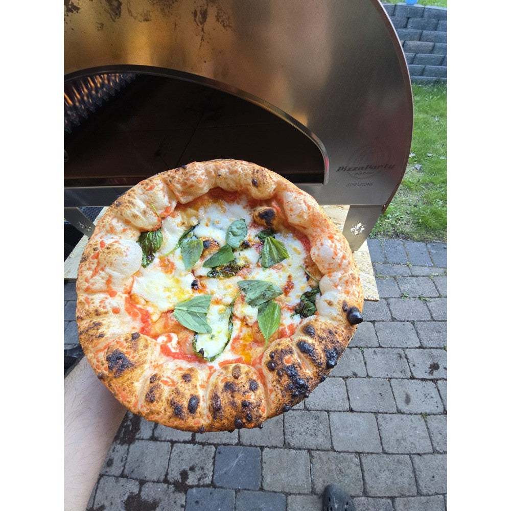 ISPIRAZIONE Großer mobiler Gas-Pizzaofen – Perfekt für 2 Pizzen im Freien
