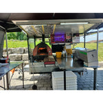 ISPIRAZIONE Großer mobiler Gas-Pizzaofen – Perfekt für 2 Pizzen im Freien