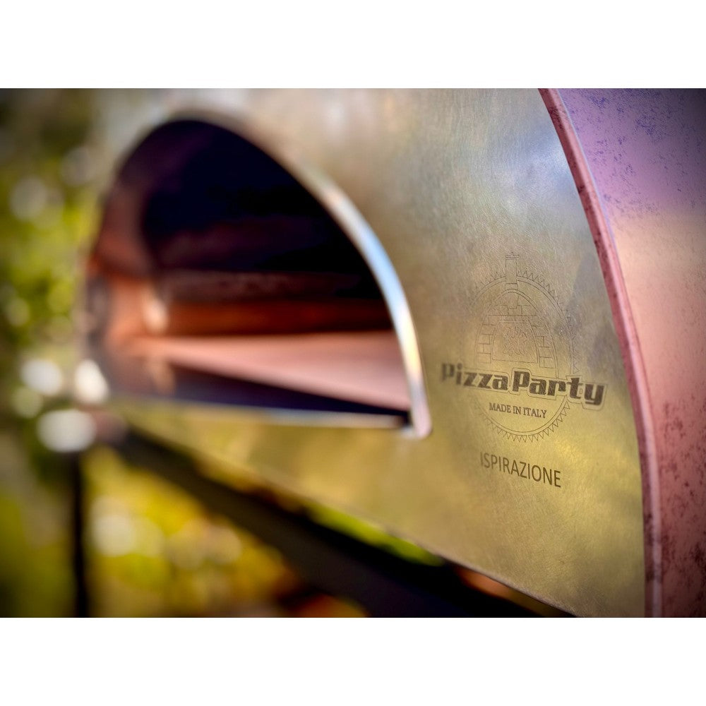 ISPIRAZIONE Großer mobiler Gas-Pizzaofen – Perfekt für 2 Pizzen im Freien