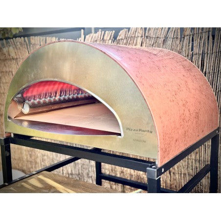 ISPIRAZIONE Großer mobiler Gas-Pizzaofen – Perfekt für 2 Pizzen im Freien