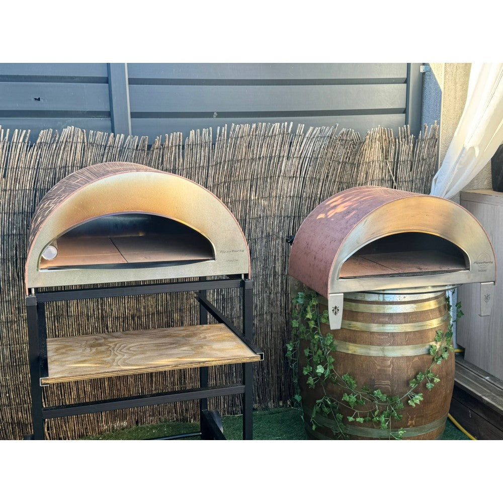 ISPIRAZIONE Großer mobiler Gas-Pizzaofen – Perfekt für 2 Pizzen im Freien