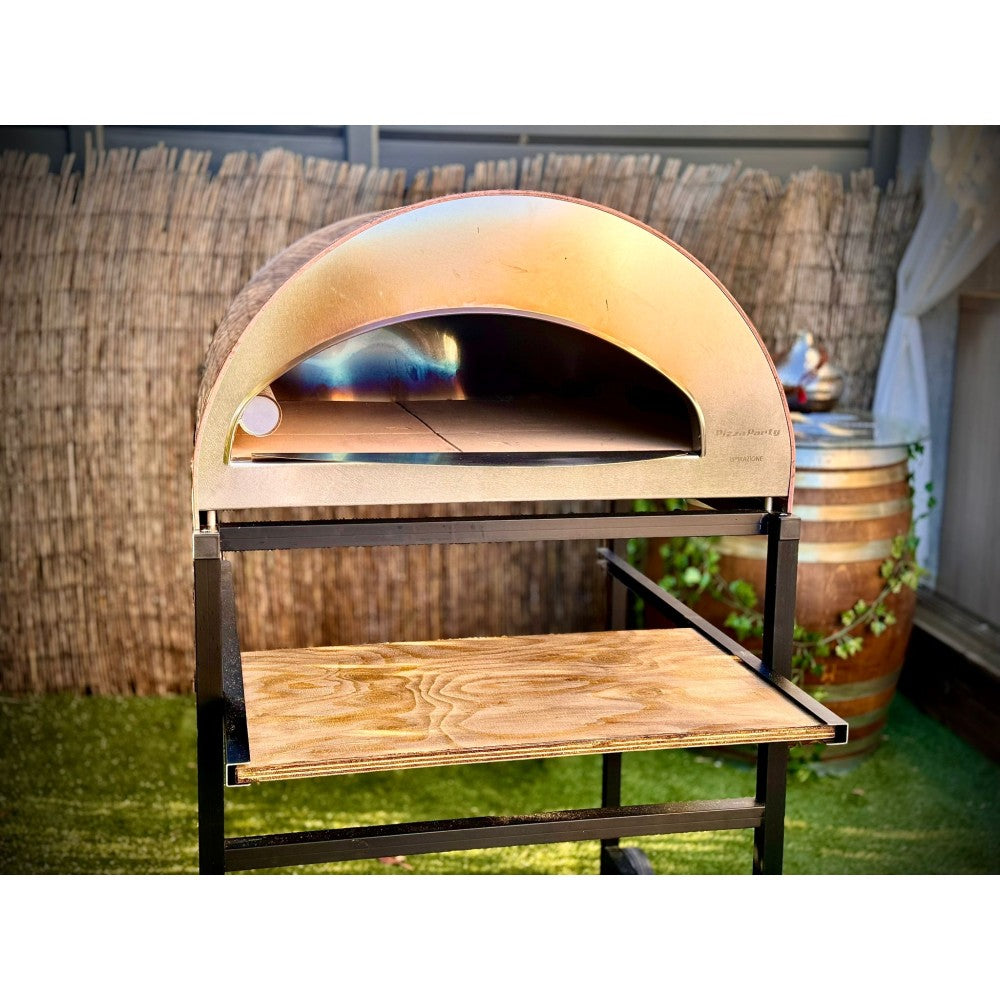 ISPIRAZIONE Großer mobiler Gas-Pizzaofen – Perfekt für 2 Pizzen im Freien