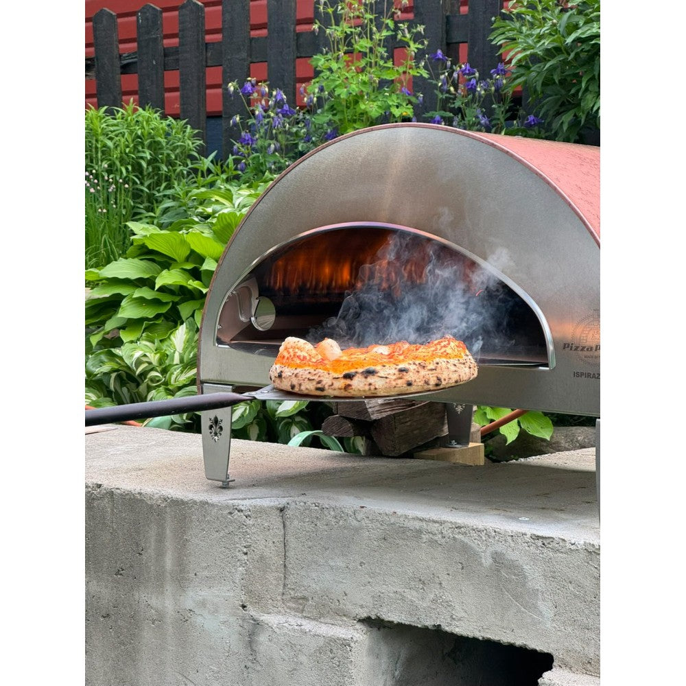 ISPIRAZIONE Großer mobiler Gas-Pizzaofen – Perfekt für 2 Pizzen im Freien